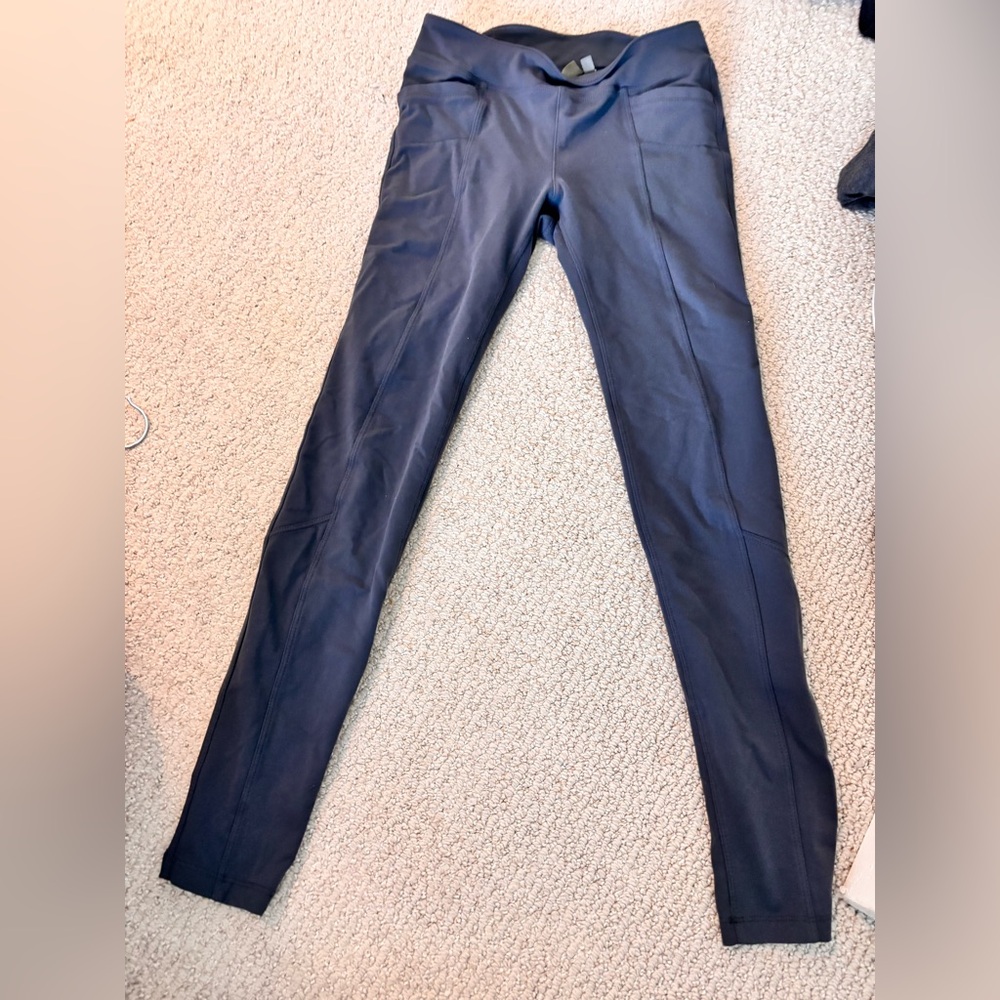 Athleta Slate Blue Activewear Top